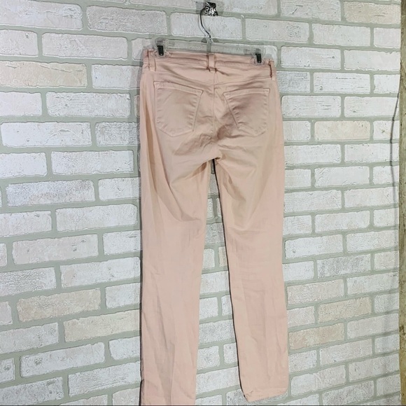 J Brand for Theory Pink Powder Skinny Leg Jeans - Picture 9 of 12